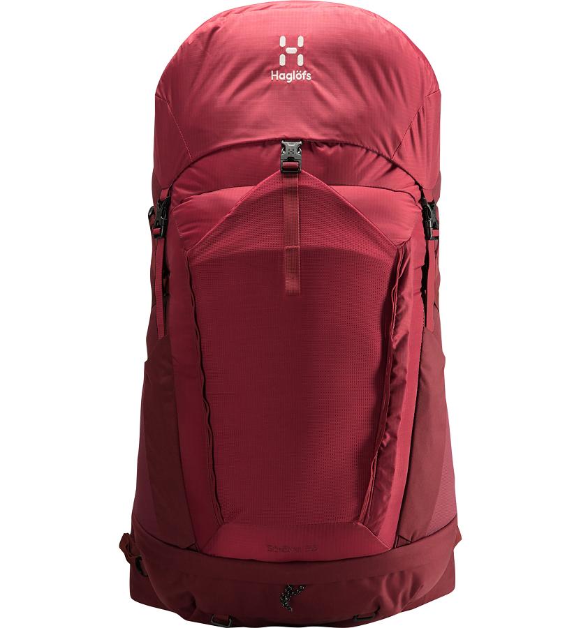 Haglöfs Ströva 55 Hiking Backpack Red For Mens RAPQF7906 Australia